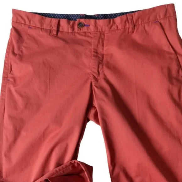 Mens Size W38 L30 Chinos Burnt Orange Immaculate - Picture 2 of 9